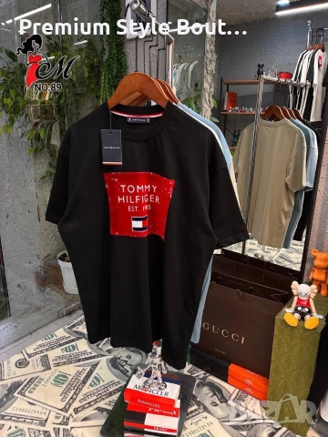 мъжки памучни  тениски  prada versace Tommy Hilfiger , снимка 9 - Тениски - 54004290