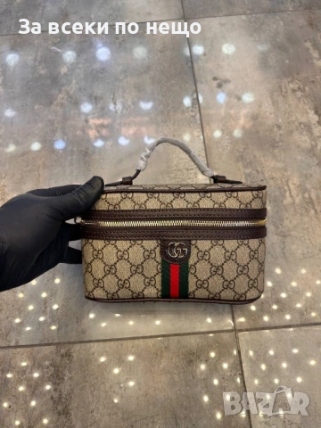 Gucci Дамска Чанта Тип Куфар - Различни Цветове Код E1323, снимка 13 - Чанти - 53758620