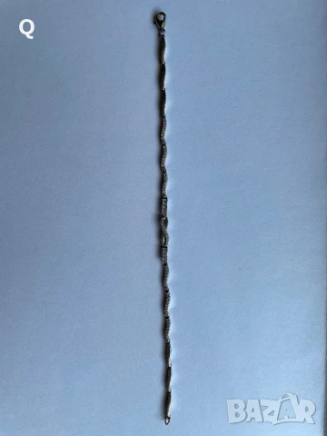 Сребърна гривна 925, със знака на безкрайност(1), снимка 4 - Гривни - 50938854