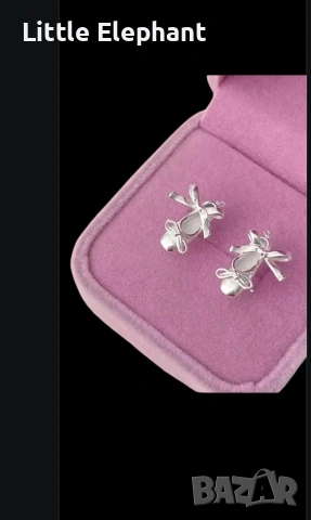 Pre order ​✨ Сребърни обеци „Балетни пантофки“ – Нежност и Грация ✨/нови