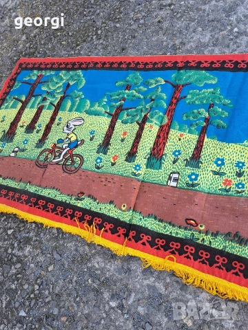 ретро руски ковьор Ну Погоди 34/2, снимка 4 - Антикварни и старинни предмети - 53845768