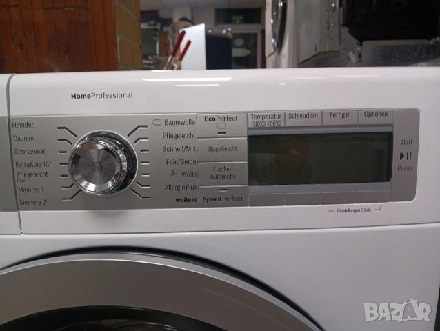 Като нова пералня Бош Bosch Home Professional A+++ 8кг Made in Germany 2 години гаранция!, снимка 9 - Перални - 52770298