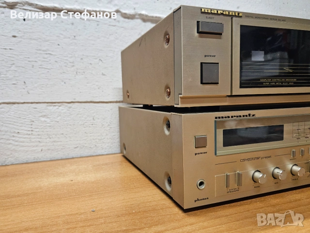 🎵 Винтидж Hi-Fi комплект Marantz – Ресивър SR620L + Касетъчен дек SD-45MK2, снимка 2 - Аудиосистеми - 53789703