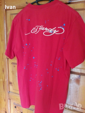 Оригинална тениска Ed Hardy, снимка 2 - Тениски - 53179175