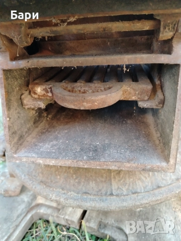 Стара красива чугунена колонна печка -Виена/Австрия 1900г., снимка 16 - Антикварни и старинни предмети - 51548373