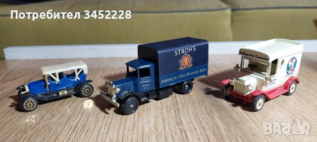 колички метални за колекционери 3 броя отлични 