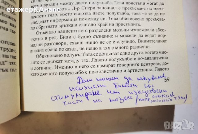 Бъдещето на ума  *	Автор: Мичио Каку, снимка 9 - Специализирана литература - 46106311