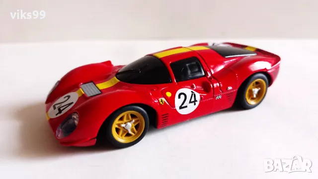 2023 Bburago Ferrari 330 P4 (1967) - Shell 1:41, снимка 2 - Колекции - 48753455