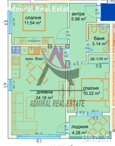 ПАНОРАМНА ГЛЕДКА !!! - ПРОСТОРЕН ТРИСТАЕН !!! ИЗГРЕВ, снимка 8 - Aпартаменти - 47615543