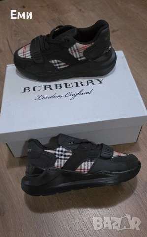 Burberry сникърси дамски обувки нови модели , снимка 11 - Маратонки - 52577503