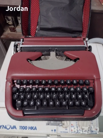 Нова Българска пишеща машина , снимка 11 - Антикварни и старинни предмети - 50444795