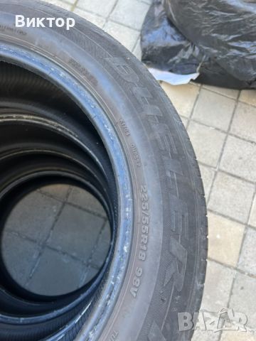 4бр 225/55/18 Bridgestone Dueler, снимка 2 - Гуми и джанти - 45979832