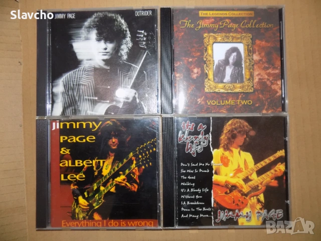 Компакт дискове на-Jimmy Page–Outrider/Collection/Everything I Do Is Wrong/It's A Bloody Lif
