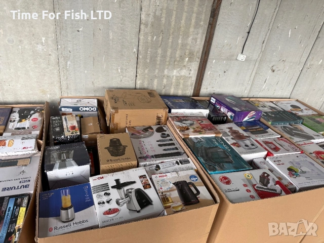 Палети от Амазон с премиум хоум електроуреди