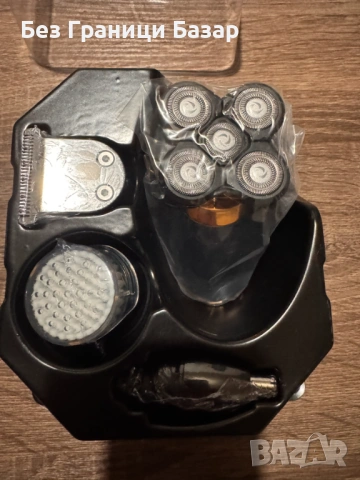 Нова Електрическа Самобръсначка EB600 5 Глави Мокро Сухо бръснене мъже, снимка 2 - Електрически самобръсначки - 53281446