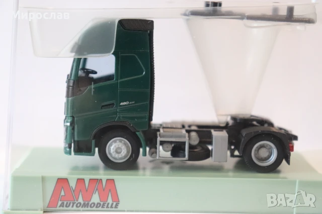AWM H0 1/87 VOLVO ВЛЕКАЧ КАМИОН МОДЕЛ ТИР ЗЕЛЕН , снимка 8 - Колекции - 50784303