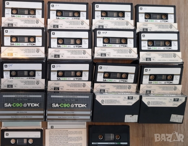 TDK SA-C90 TDK SA-C60 хромни аудио касети Made in Japan/U.S.A., снимка 4 - Аудио касети - 51437814