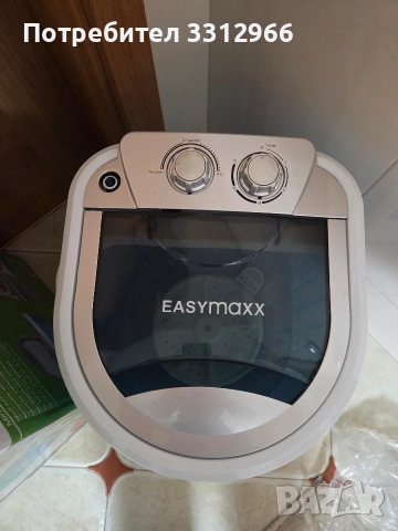 Чисто нова мини перална машина Easymaxx, снимка 3 - Перални - 53694775