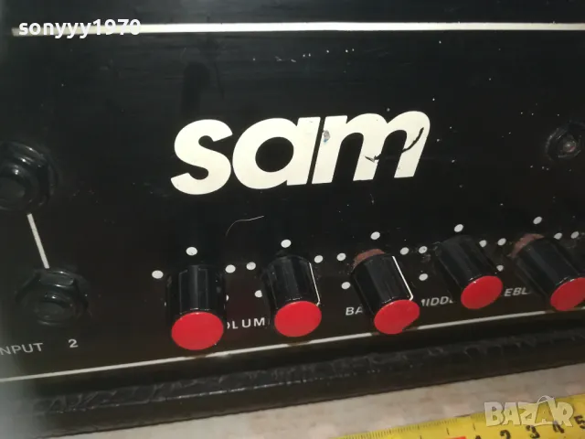 SAM G200 AMPLIFIER-ВНОС SWISS 0410241824LNWC, снимка 6 - Ресийвъри, усилватели, смесителни пултове - 47464252