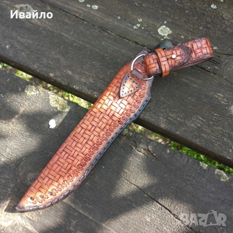 Нож ръчна изработка, снимка 15 - Ножове - 54229636