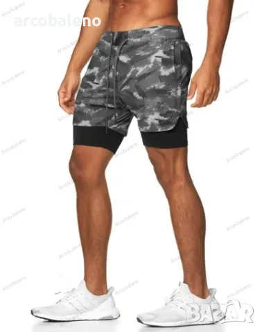 Мъжки шорти с много джобове, 3цвята , снимка 6 - Къси панталони - 50097267