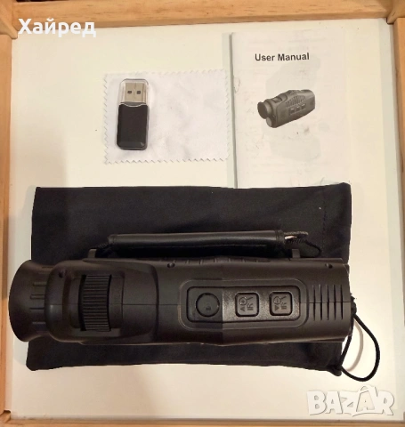 Нов Цифров монокъл с нощно виждане, снимка 4 - Оборудване и аксесоари за оръжия - 53989496
