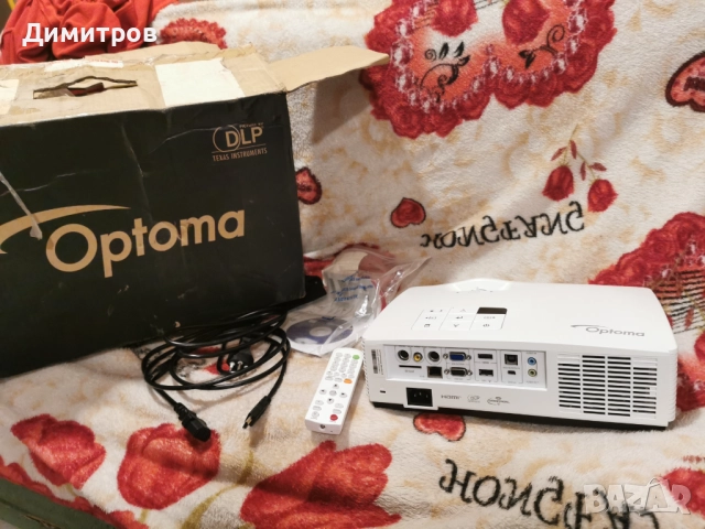 Проектор Optoma ZX210ST Laser/LED Hybrid - Lamp Life 20,000 hours, снимка 5 - Плейъри, домашно кино, прожектори - 52866730