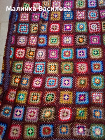 плетиво  покривка  за легло , снимка 2 - Полиране - 53728674