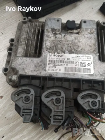 компютър двигател за PEUGEOT, CITROEN 1.6 HDI , 9664843780 , Bosch 0 281 013 872 , снимка 2 - Части - 50181796