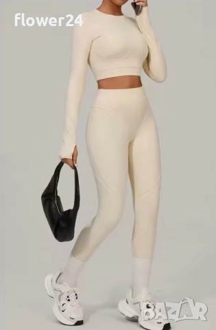 Фитнес йога сет, размер S, снимка 2 - Спортни екипи - 52310442