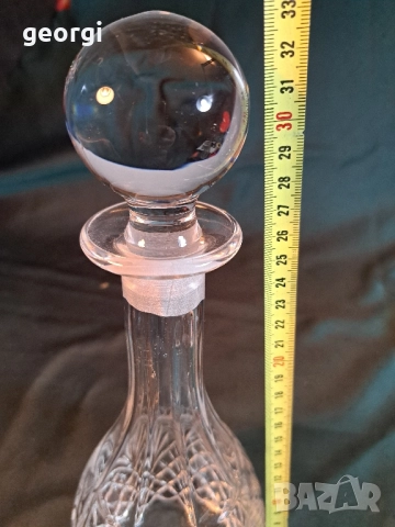 кристална гарафа 29/6, снимка 6 - Аксесоари за кухня - 52809060