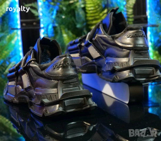 Dolce & Gabbana Черни Мъжки Маратонки 36-44 номер 💥 НАМАЛЕНИ 💥, снимка 2 - Маратонки - 52506299