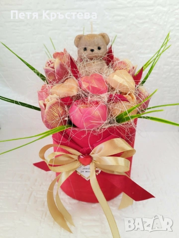 Букети от ароматни соеви свещички, снимка 18 - Други - 35561938