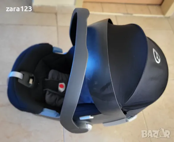 Бебешко столче за кола Cybex aton 5 + изофикс база Cybex Aton Base 2 Fix, снимка 2 - Столчета за кола и колело - 46847744