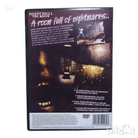 Silent Hill 4 The Room PS2 (DVD -R), снимка 2 - Игри за PlayStation - 50714046