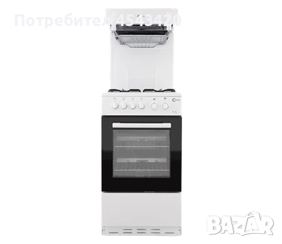 Изцяло газова готв. печка с газов грил Flavel FHLG51, снимка 2 - Печки, фурни - 51234876