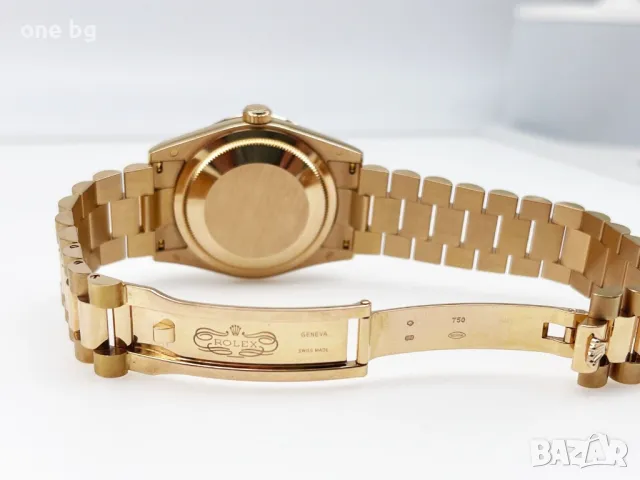 Rolex Day Date President Gold Green , снимка 11 - Луксозни - 50261048