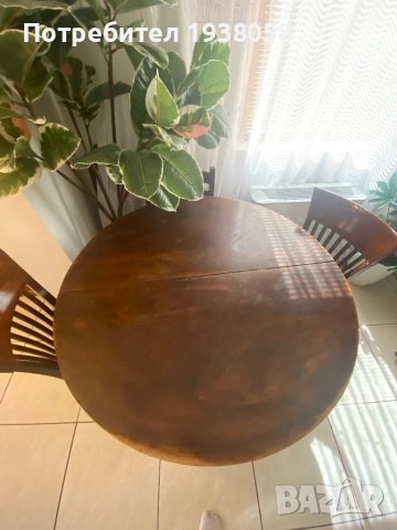 Кръгла маса, снимка 4 - Маси - 51786226