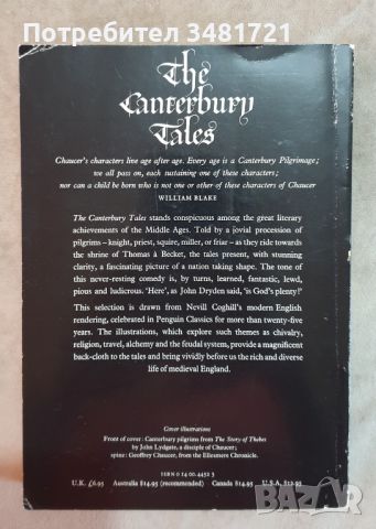 Кентърбърийски разкази - илюстрирано издание / The Canterbury Tales Illustrated Edition, снимка 8 - Художествена литература - 46497082