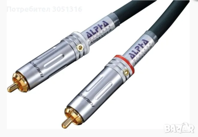 Furutech Alpha Line-2 High End RCA Interconnect

, снимка 3 - Други - 49277523