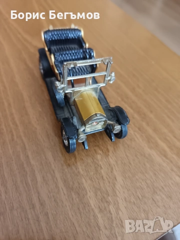 Количка Lesney-Matchbox-Models of Yesteryear1907 Peugeot, снимка 3 - Колекции - 53510620