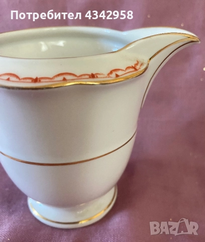 Tirschenreuth. Bavaria.1965 г. Захарница и каничка за мляко., снимка 3 - Антикварни и старинни предмети - 52254445