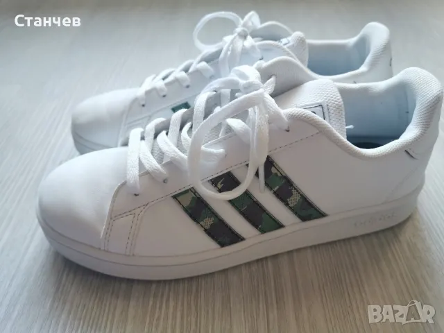adidas - Маратонки grand court 2.0 k 36.2/3, Бял, снимка 3 - Детски маратонки - 50030477