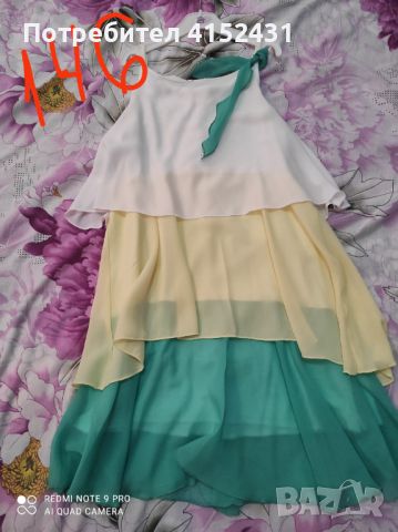 Детска рокля р.146, снимка 1 - Детски рокли и поли - 46476017