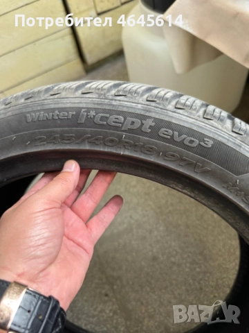 Зимни гуми HANKOOK WINTER I*CEPT EVO3, снимка 5 - Гуми и джанти - 52343575