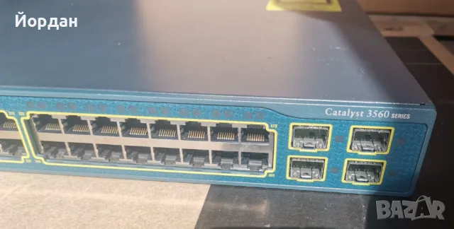 Cisco Catalyst 3560 суич, снимка 2 - Суичове - 46903062