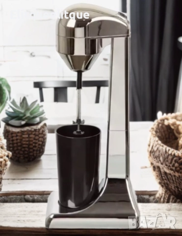 Миксер за фрапе Rosberg Premium, 100W, 450мл.мерителна чаша, Хромирана, снимка 2 - Други - 52337711