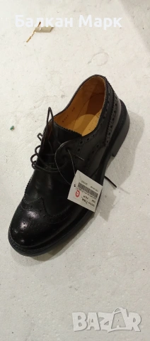 Мъжки обувки Galieti – естествена кожа, Made in Italy, снимка 2 - Официални обувки - 53428008