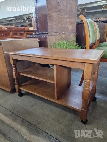 Масивна Масичка на Колелца-внос от ГЕРМАНИЯ!