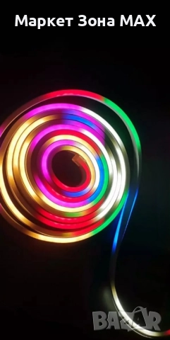 Многоцветна Ярка LED лента - перфектната украса за дома, снимка 4 - Лед осветление - 52863892